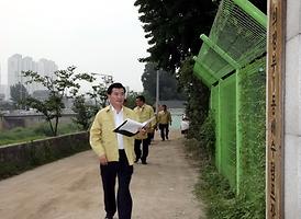 장마철 집중호우 대비 현장점검 