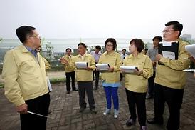 장마철 집중호우 대비 현장점검