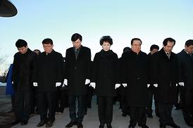 2014년 현충탑 참배