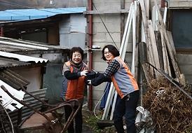 의정부시의회 자원봉사단 봉사할동