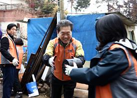 의정부시의회 자원봉사단 봉사활동