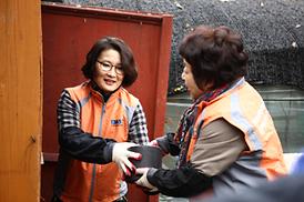 의정부시의회 자원봉사단 봉사활동