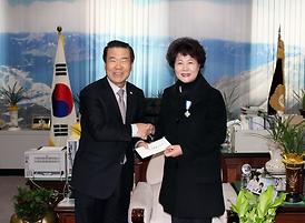 2014년 적십자특별회비 전달식