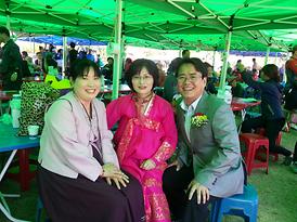 씨름왕 선발대회 참석