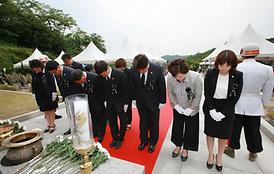 제61회 현충일 행사 ( 자일동 현충탑 참배 )