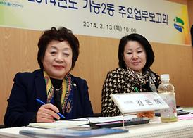 동 주요업무보고