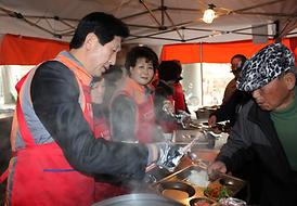 의정부의회 자원봉사단 자원봉사활동