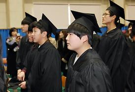 서중학교 졸업식