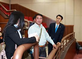 베트남 하롱베이 태권도 담당자 의회방문