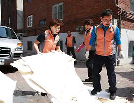 의정부시의회 자원봉사단 봉사활동