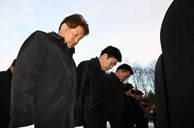 2015년 을미년 현충탑 참배