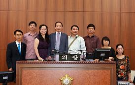 베트남 하롱베이 태권도 담당자 의회방문