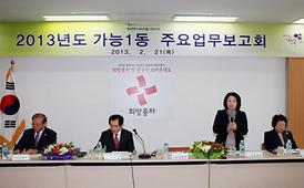 2013년도 동사무소 업무보고