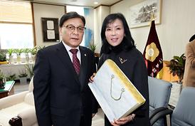 의정부시립무용단 의회방문