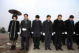 2017년 현충탑 참배