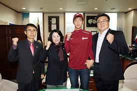 프로야구 넥센 임해동 투수 의회방문 