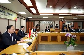 중국 단둥시 대표단 의정부시 방문