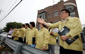 장마철 집중호우 대비 현장점검 