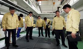 장마철 집중호우 대비 현장점검 