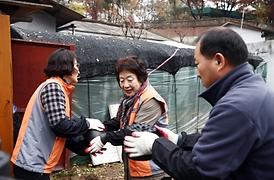 의정부시의회 자원봉사단 봉사할동