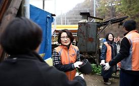 의정부시의회 자원봉사단 봉사활동