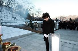 2014년 현충탑 참배