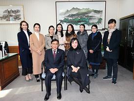 의정부시립무용단 의회방문