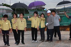 집중호우 피해지역 현장방문