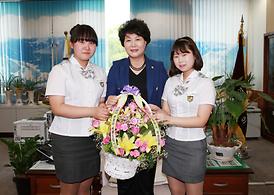 의정부 미용고등학교 의회방문