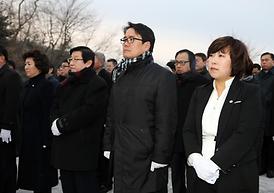 2015년 을미년 현충탑 참배