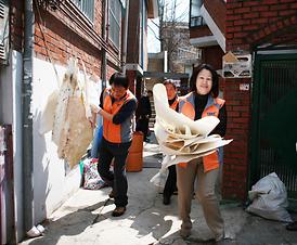 의정부시의회 자원봉사단 봉사활동