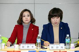 활발한 의정활동 ( 동 업무보고 청취 )