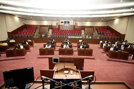 신곡중학교 직업탐구반 의회방문