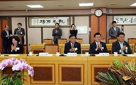 중국 단둥시 대표단 의정부시 방문