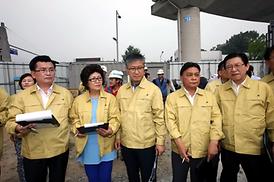 장마철 집중호우 대비 현장점검 