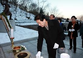 2014년 현충탑 참배