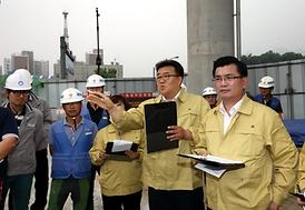 장마철 집중호우 대비 현장점검 