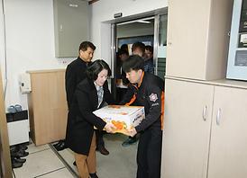 재난종합상황실 방문