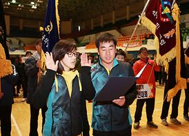 제10회 회룡시니어 전시회 및 의정부시 연합회장기 배드민턴 대회