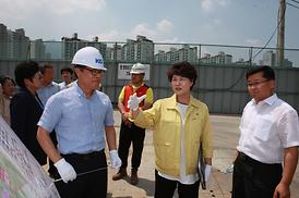 장마철 집중호우 대비 현장점검