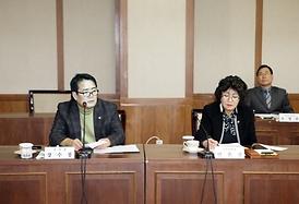 의정부시의회, 역대 의장단과의 간담회