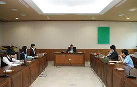 자유학기제 의회체험 프로그램 운영