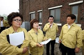 장마철 집중호우 대비 현장점검 