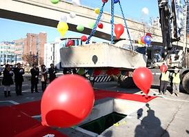 백석천 제1주차장 준공식