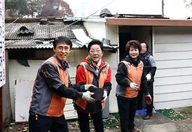 의정부시의회 자원봉사단 봉사활동 