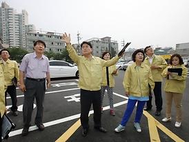 장마철 집중호우 대비 현장점검