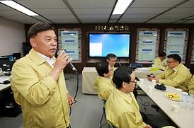 2014  을지연습훈련장 방문