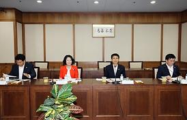 중국 호북성 황스(黃石)시 대표단 의회방문