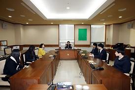 신곡중학교 직업탐구반 의회방문