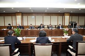 의정부시의회, 역대 의장단과의 간담회